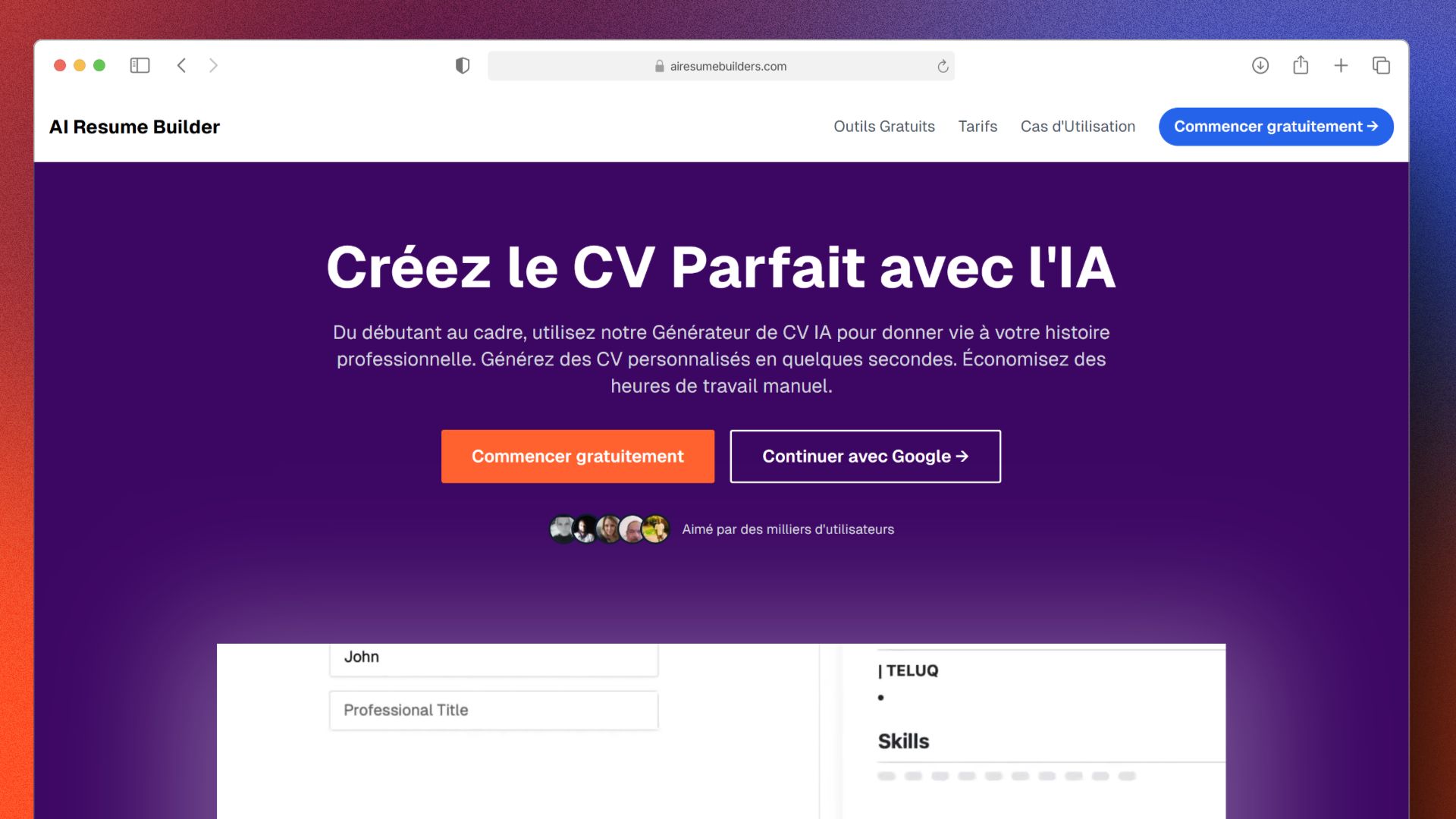 AIResumeBuilders.com